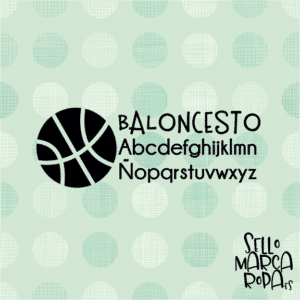 Sello marca ropa baloncesto