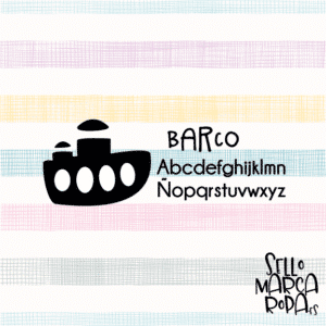 Sello marca ropa barco